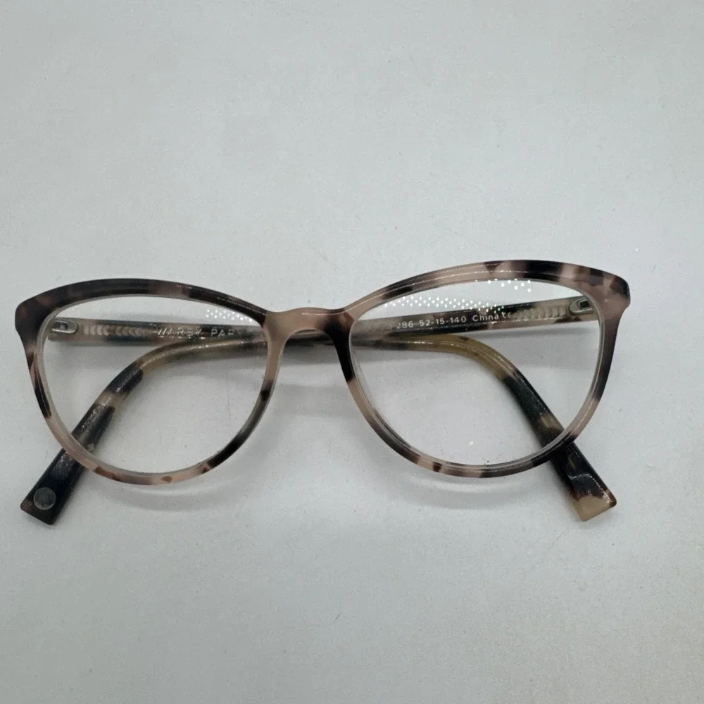 Warby Parker Louise SM 286 Lavender Tortoise Cat Eye Eyeglasses 52-15 140